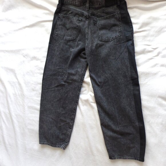 Levi’s® Jean BLACK TUXEDO STRIPE Urban Outfitters Wash Black 32" x 32" NWOT - Picture 7 of 10